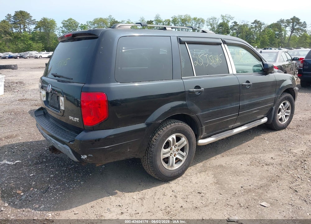 2005 HONDA PILOT EX-L VIN: 2HKYF18515H509497