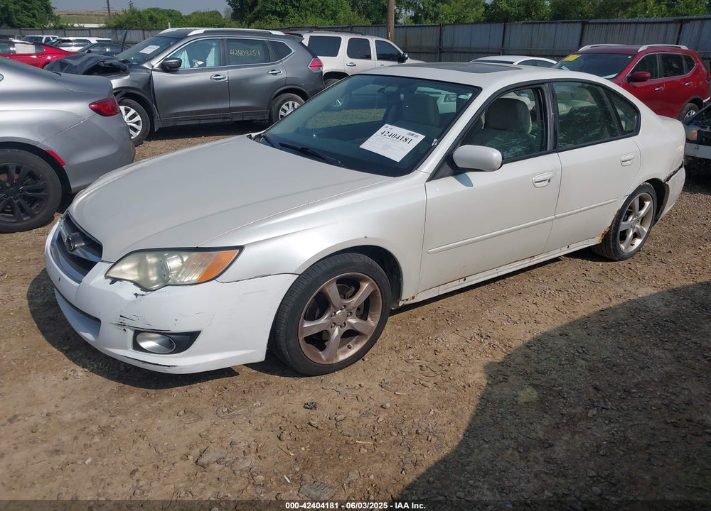 2008 SUBARU LEGACY 2.5I VIN: 4S3BL616387209273