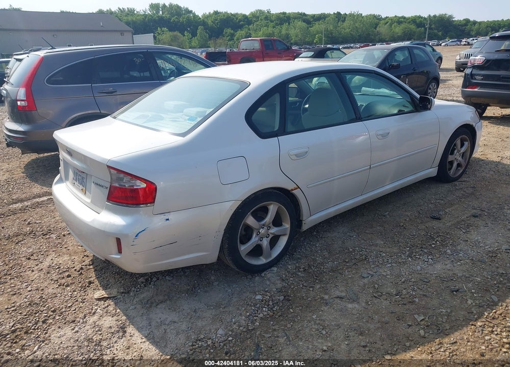 2008 SUBARU LEGACY 2.5I VIN: 4S3BL616387209273