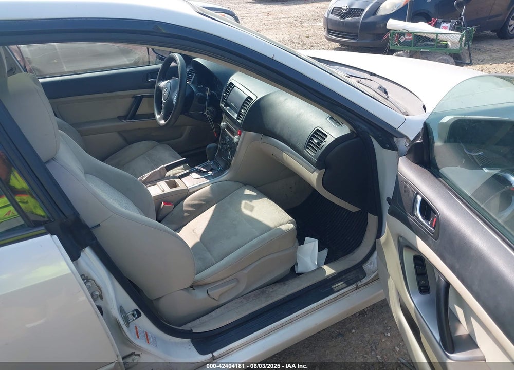 2008 SUBARU LEGACY 2.5I VIN: 4S3BL616387209273