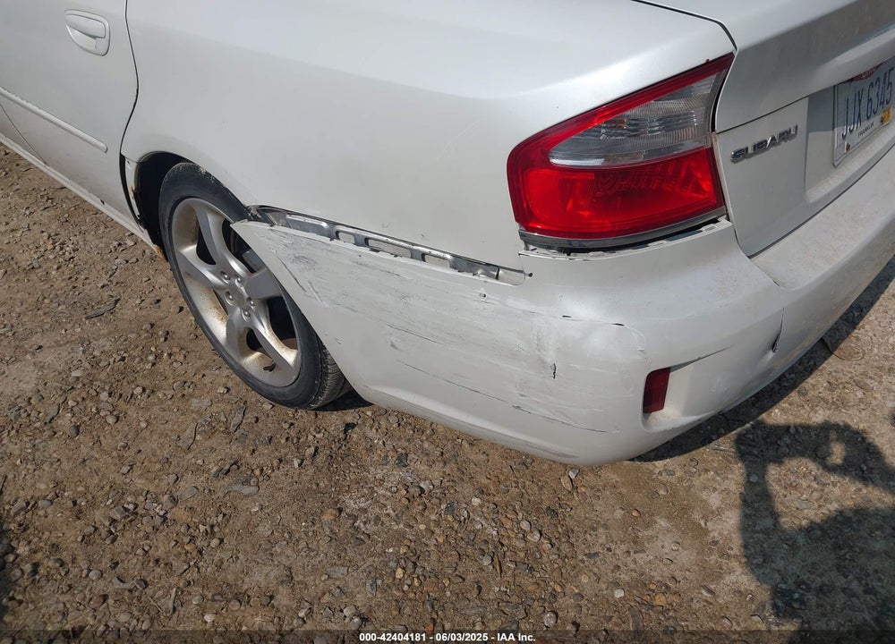2008 SUBARU LEGACY 2.5I VIN: 4S3BL616387209273