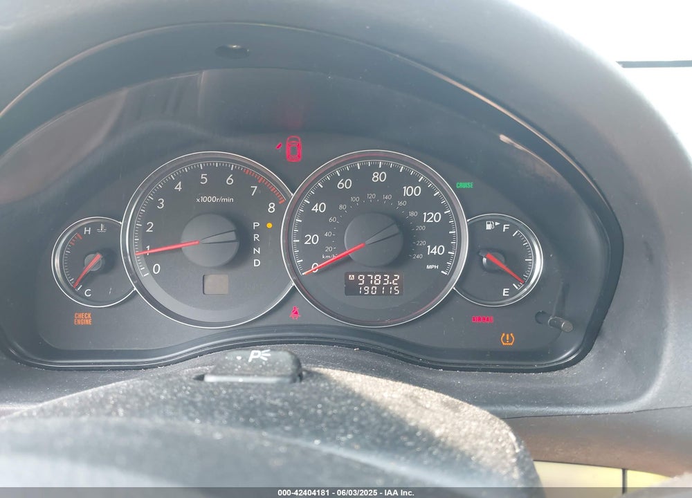 2008 SUBARU LEGACY 2.5I VIN: 4S3BL616387209273