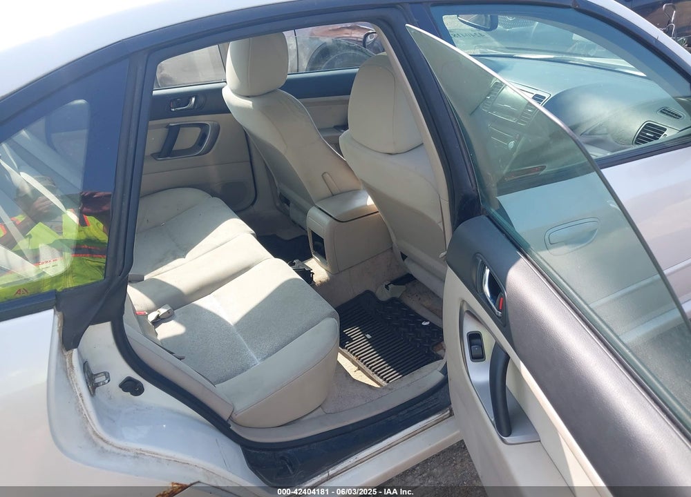 2008 SUBARU LEGACY 2.5I VIN: 4S3BL616387209273