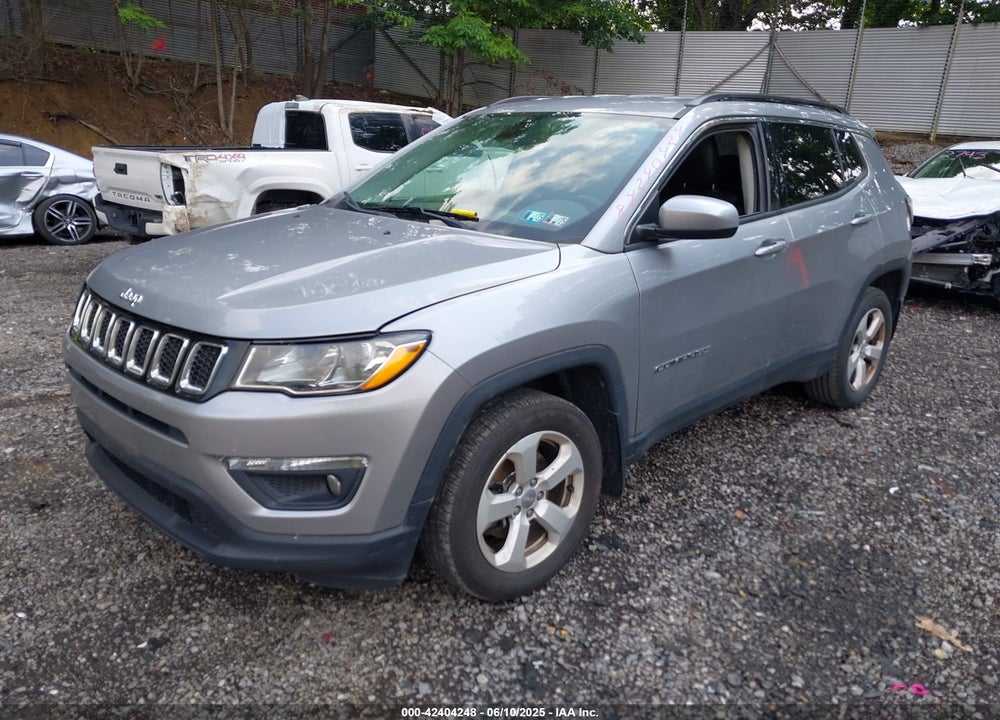 2018 JEEP COMPASS LATITUDE 4X4 VIN: 3C4NJDBB8JT434339