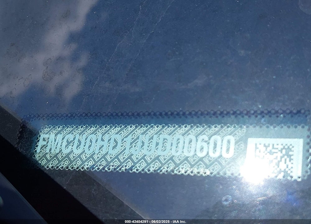 2018 FORD ESCAPE VIN: 1FMCU0HD1JUD00600