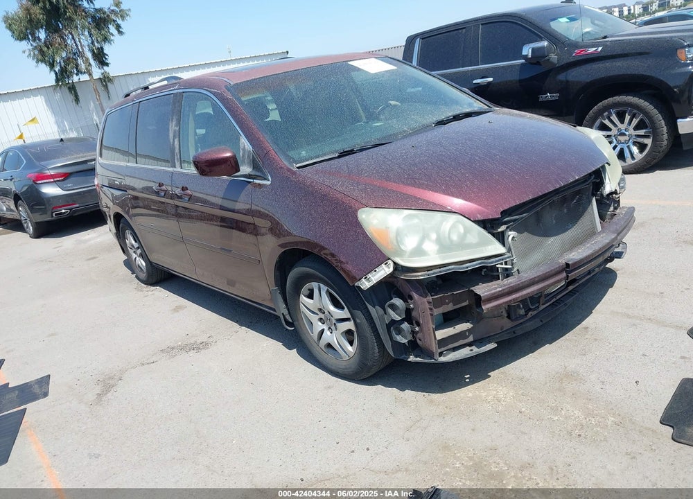 2007 HONDA ODYSSEY EX-L VIN: 5FNRL38637B439312