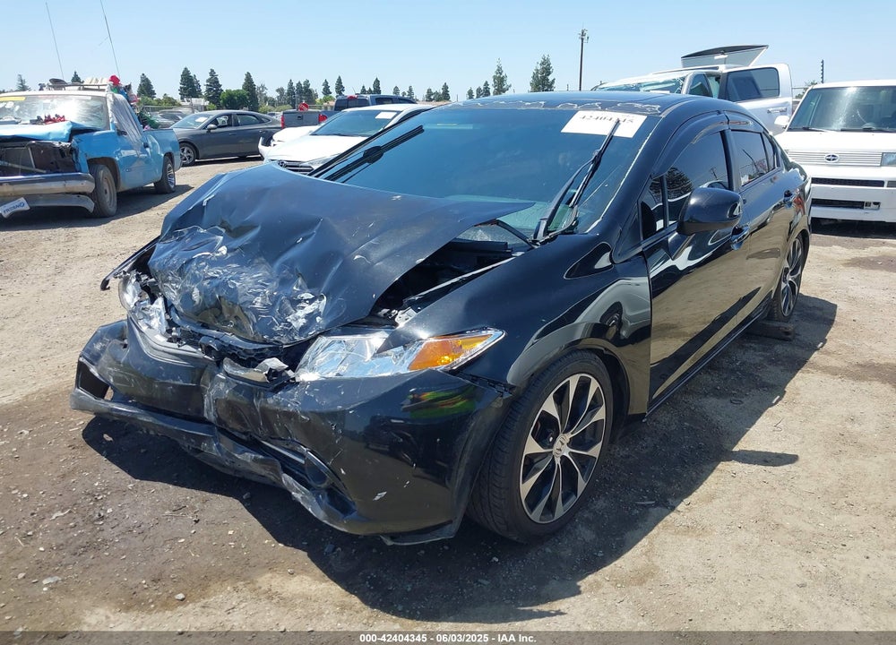 2013 HONDA CIVIC SI VIN: 2HGFB6E57DH707496