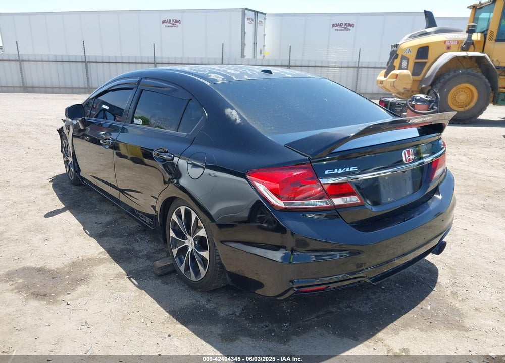 2013 HONDA CIVIC SI VIN: 2HGFB6E57DH707496
