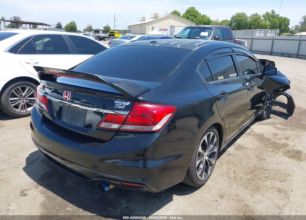 2013 HONDA CIVIC SI VIN: 2HGFB6E57DH707496