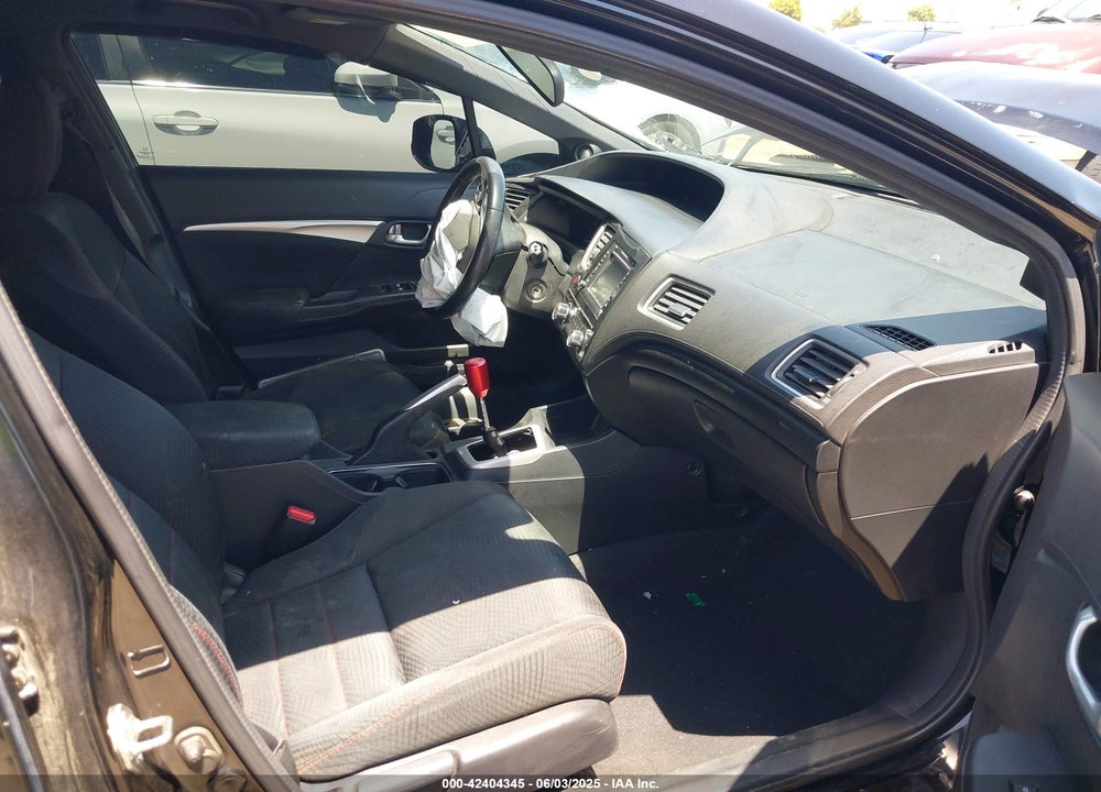 2013 HONDA CIVIC SI VIN: 2HGFB6E57DH707496