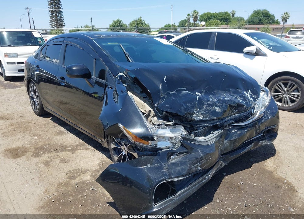 2013 HONDA CIVIC SI VIN: 2HGFB6E57DH707496