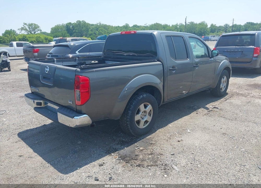 2008 NISSAN FRONTIER VIN: 1N6AD07U78C449314