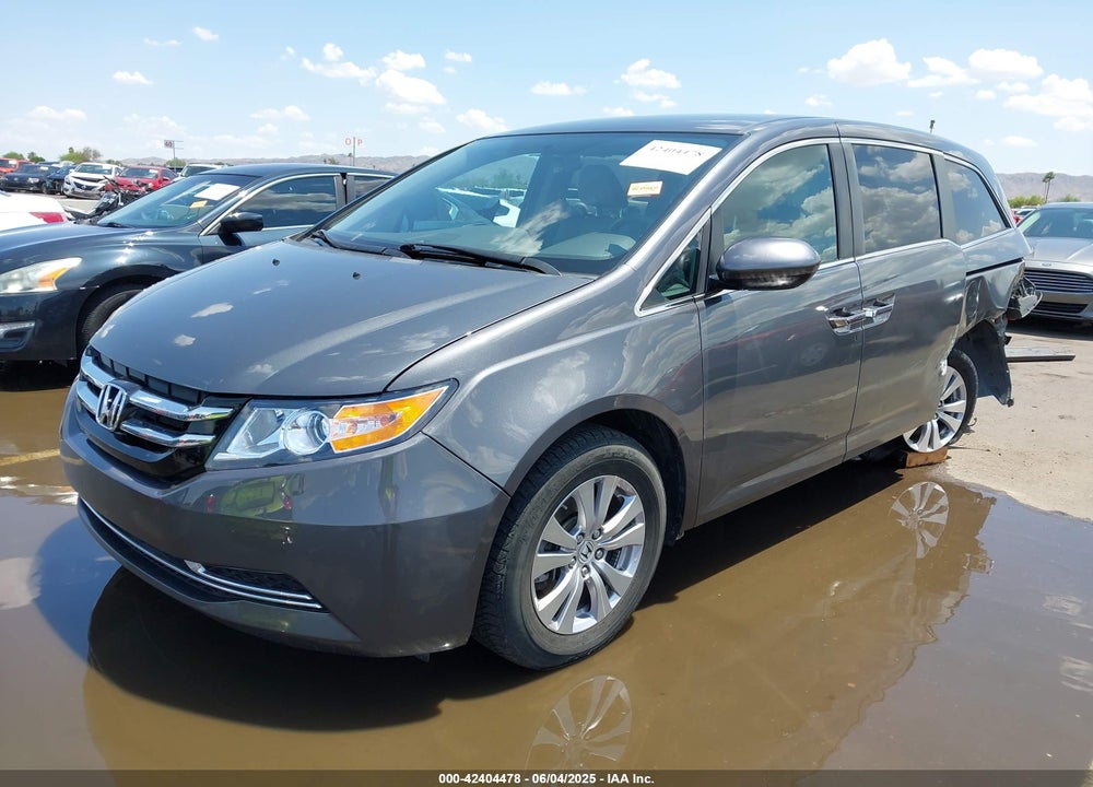 2016 HONDA ODYSSEY SE VIN: 5FNRL5H33GB158631