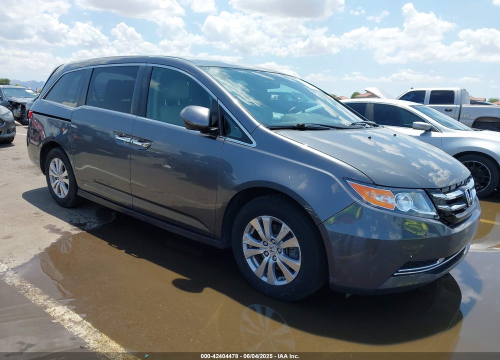 2016 HONDA ODYSSEY SE VIN: 5FNRL5H33GB158631