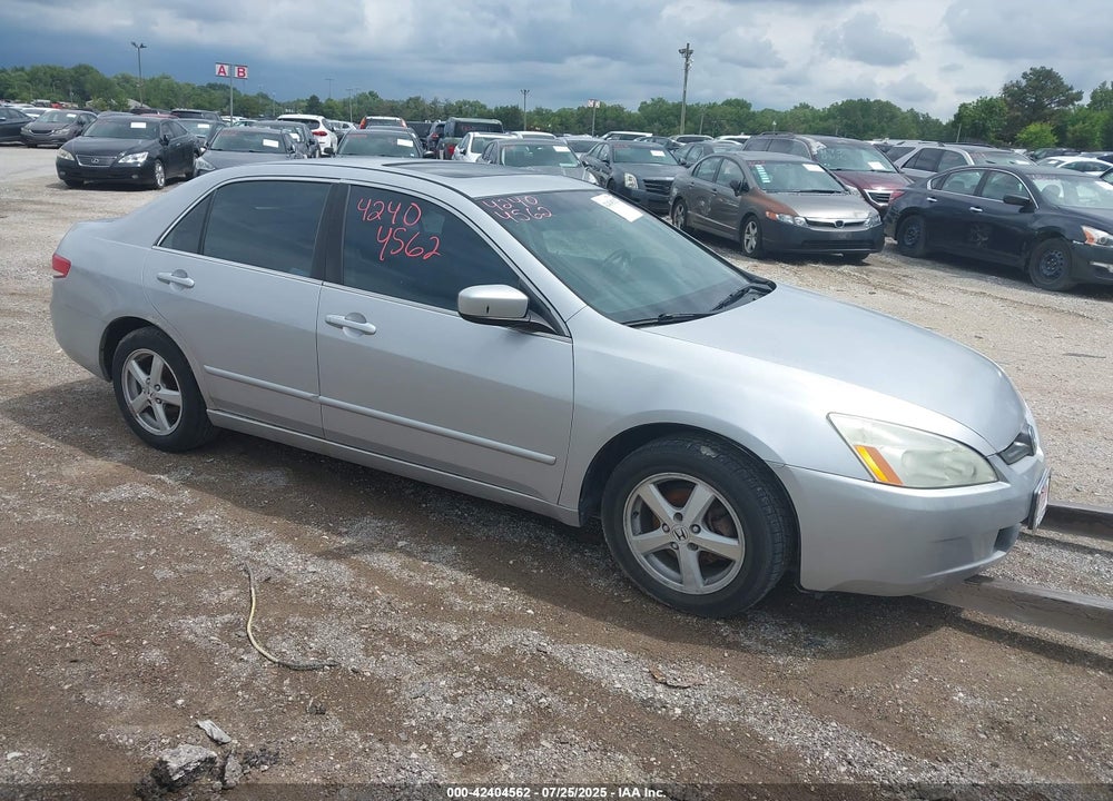 2003 HONDA ACCORD 2.4 EX VIN: 1HGCM56643A099898