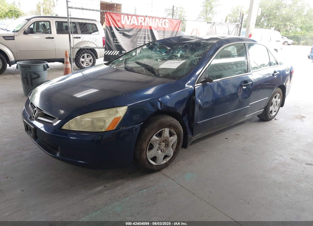 2005 HONDA ACCORD 2.4 LX VIN: 1HGCM56445A152861