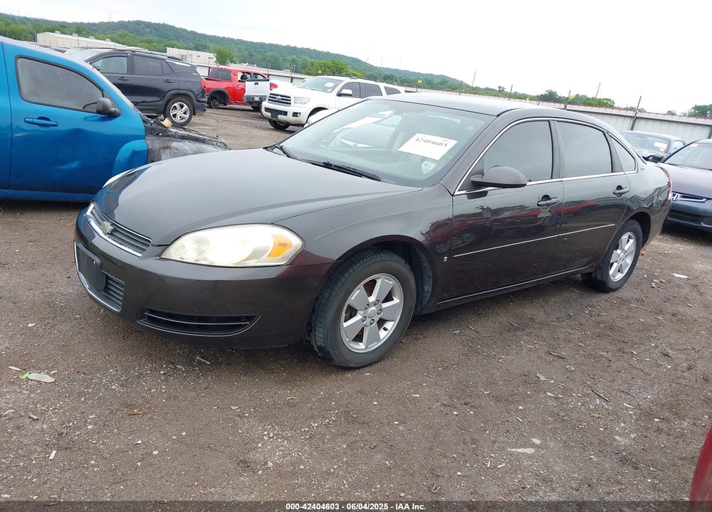 2008 CHEVROLET IMPALA LT VIN: 2G1WT58N681381053