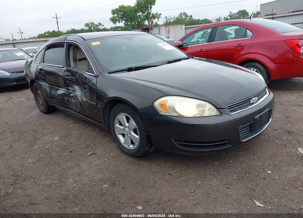 2008 CHEVROLET IMPALA LT VIN: 2G1WT58N681381053