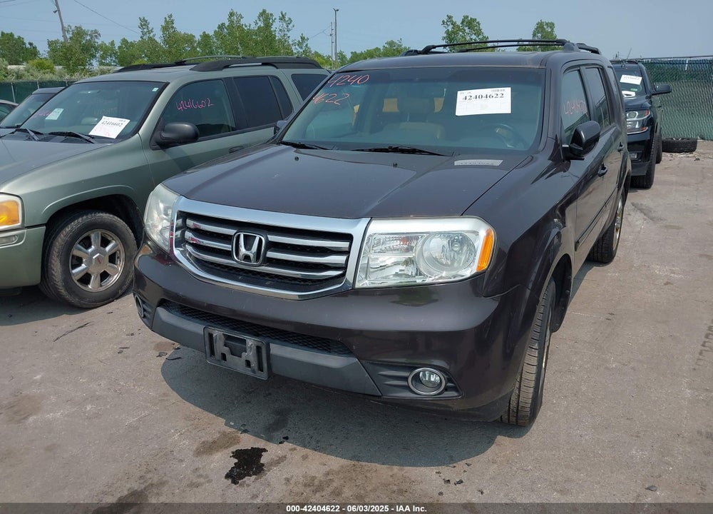 2012 HONDA PILOT VIN: 5FNYF4H50CB080933
