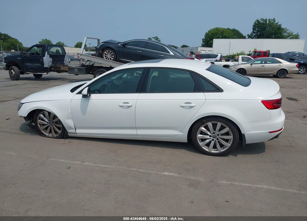 2017 AUDI A4 VIN: WAUANAF46HN056686