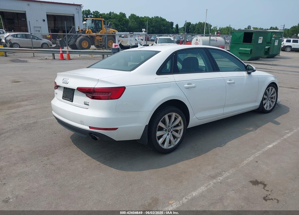 2017 AUDI A4 VIN: WAUANAF46HN056686