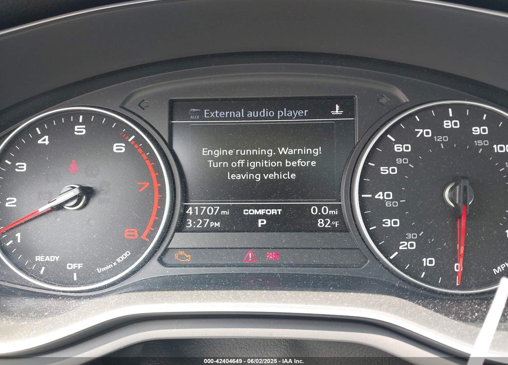2017 AUDI A4 VIN: WAUANAF46HN056686
