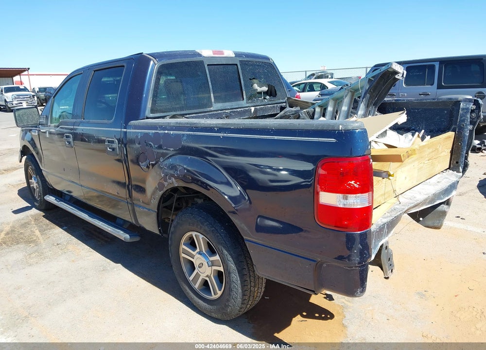 2006 FORD F-150 VIN: 1FTRW12WX6FB07897
