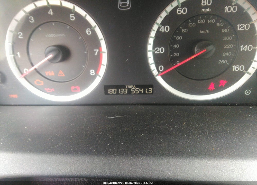 2009 HONDA ACCORD VIN: 1HGCP25409A127260