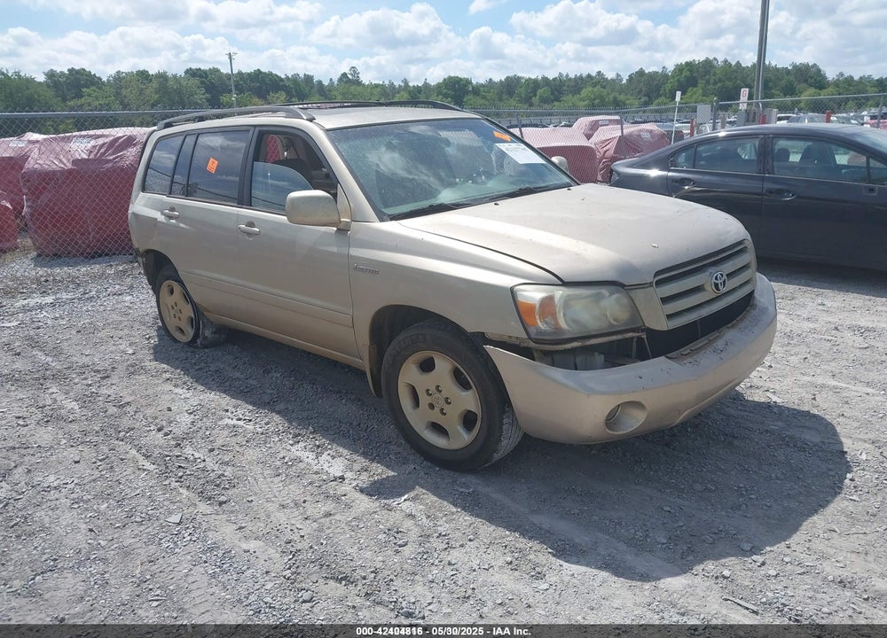 2006 TOYOTA HIGHLANDER LIMITED V6 VIN: JTEDP21A360100291