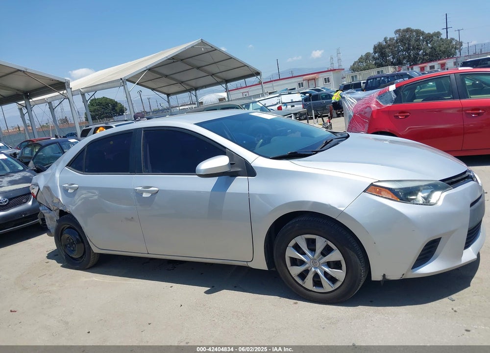 2016 TOYOTA COROLLA L VIN: 5YFBURHE0GP500385
