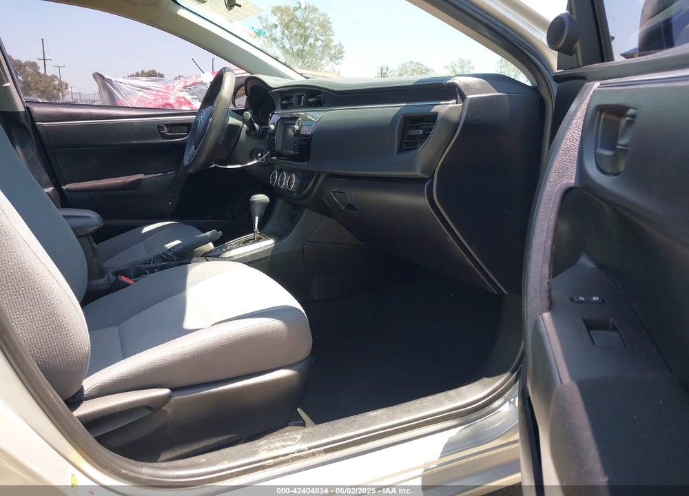 2016 TOYOTA COROLLA L VIN: 5YFBURHE0GP500385
