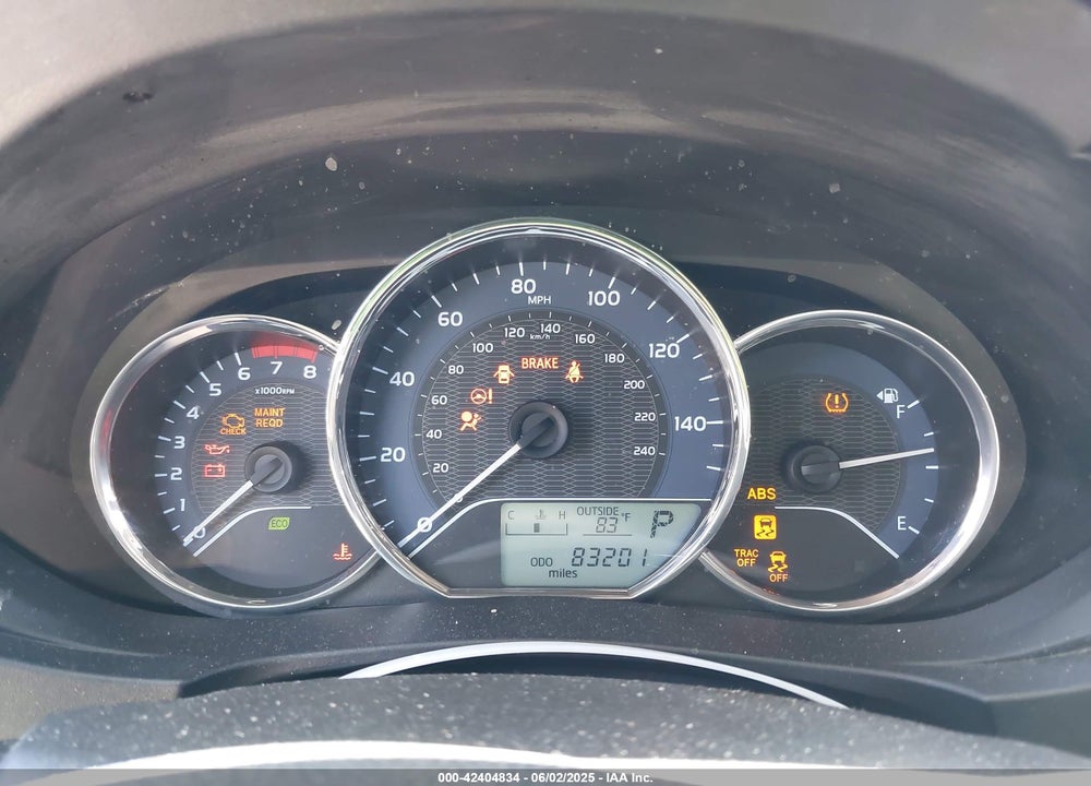 2016 TOYOTA COROLLA L VIN: 5YFBURHE0GP500385