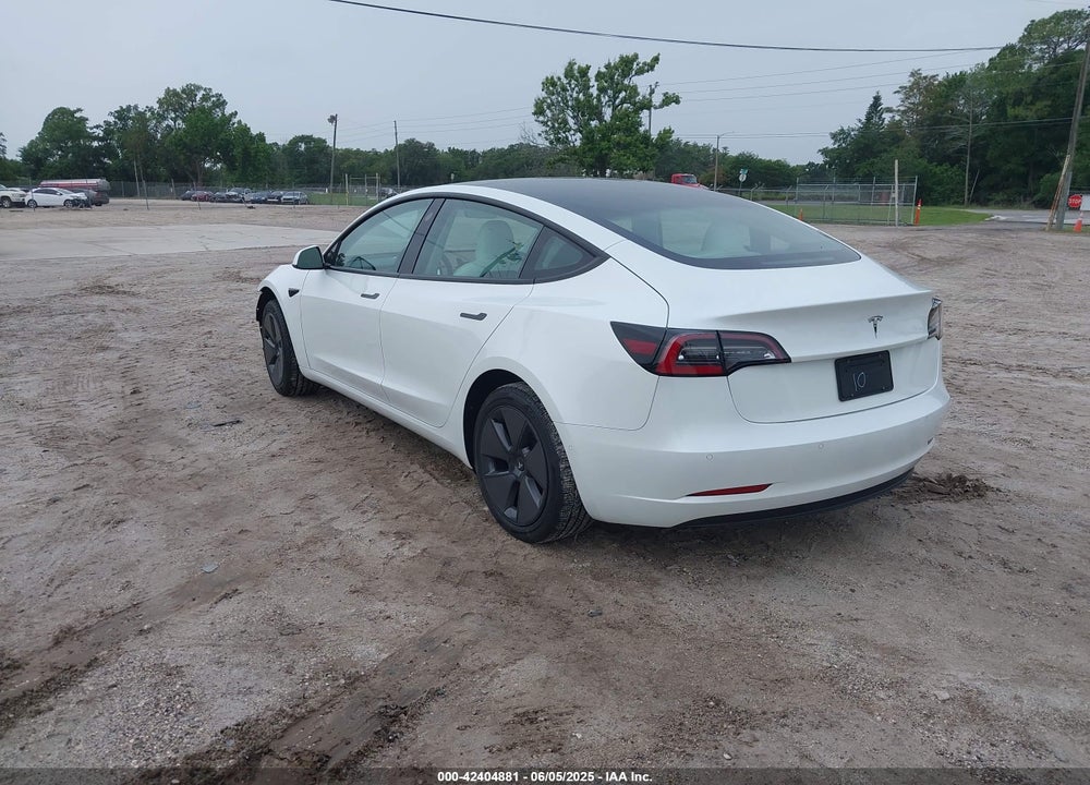 2022 TESLA MODEL 3 VIN: 5YJ3E1EA6NF344222