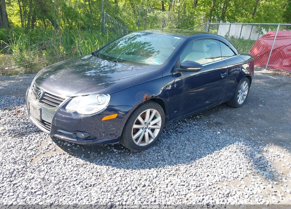 2011 VOLKSWAGEN EOS VIN: WVWBW7AH3BV004442