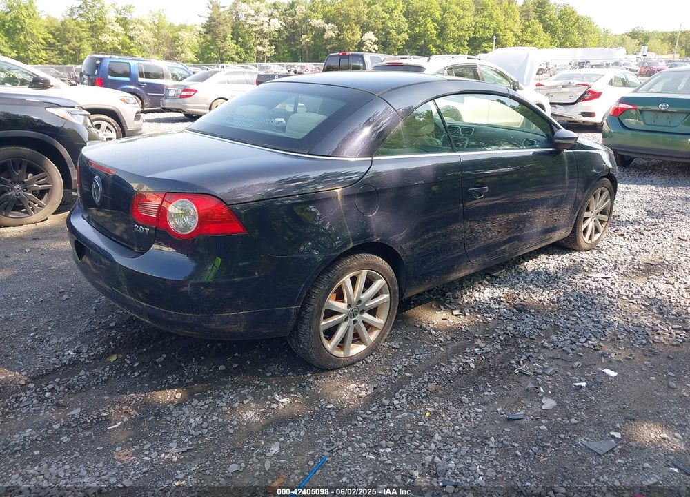 2011 VOLKSWAGEN EOS VIN: WVWBW7AH3BV004442
