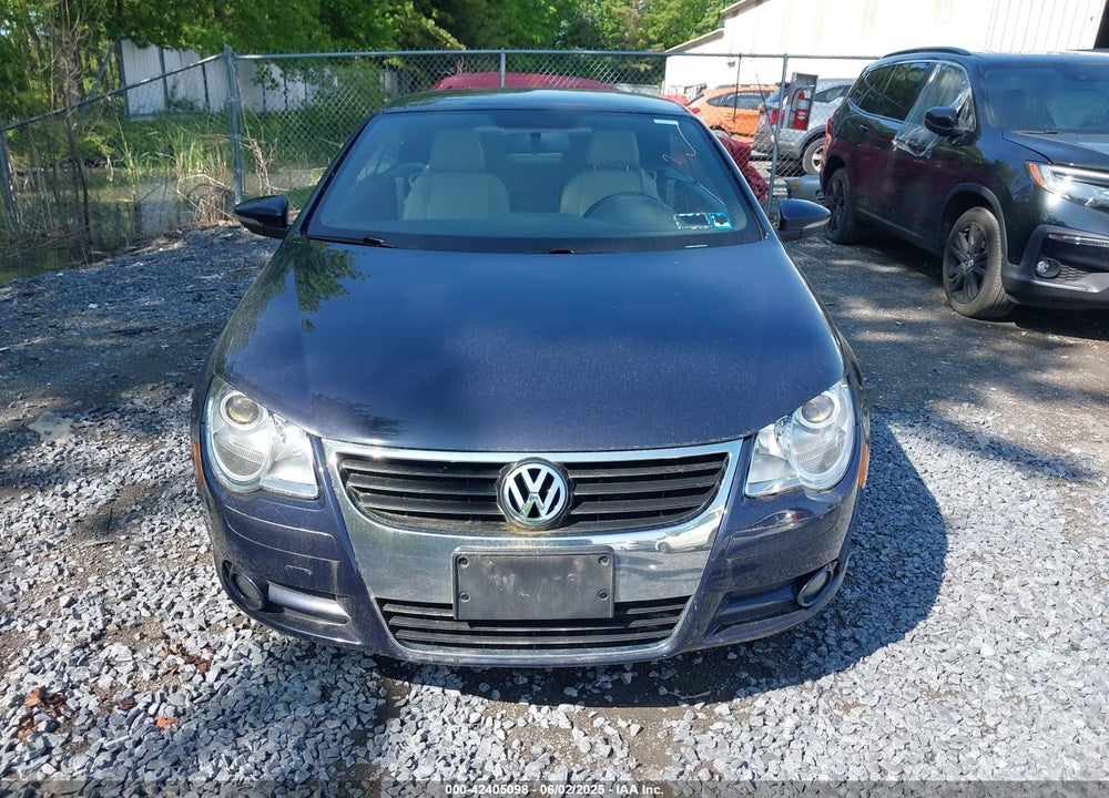 2011 VOLKSWAGEN EOS VIN: WVWBW7AH3BV004442
