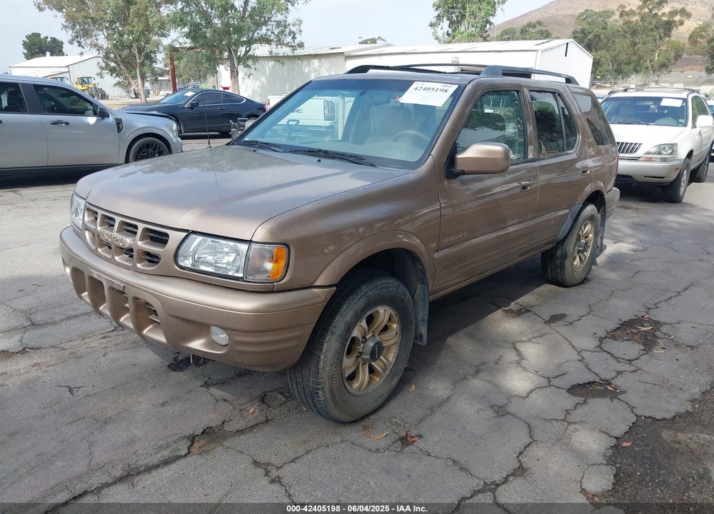 2000 ISUZU RODEO LS/LSE/S VIN: 4S2DM58W3Y4328503