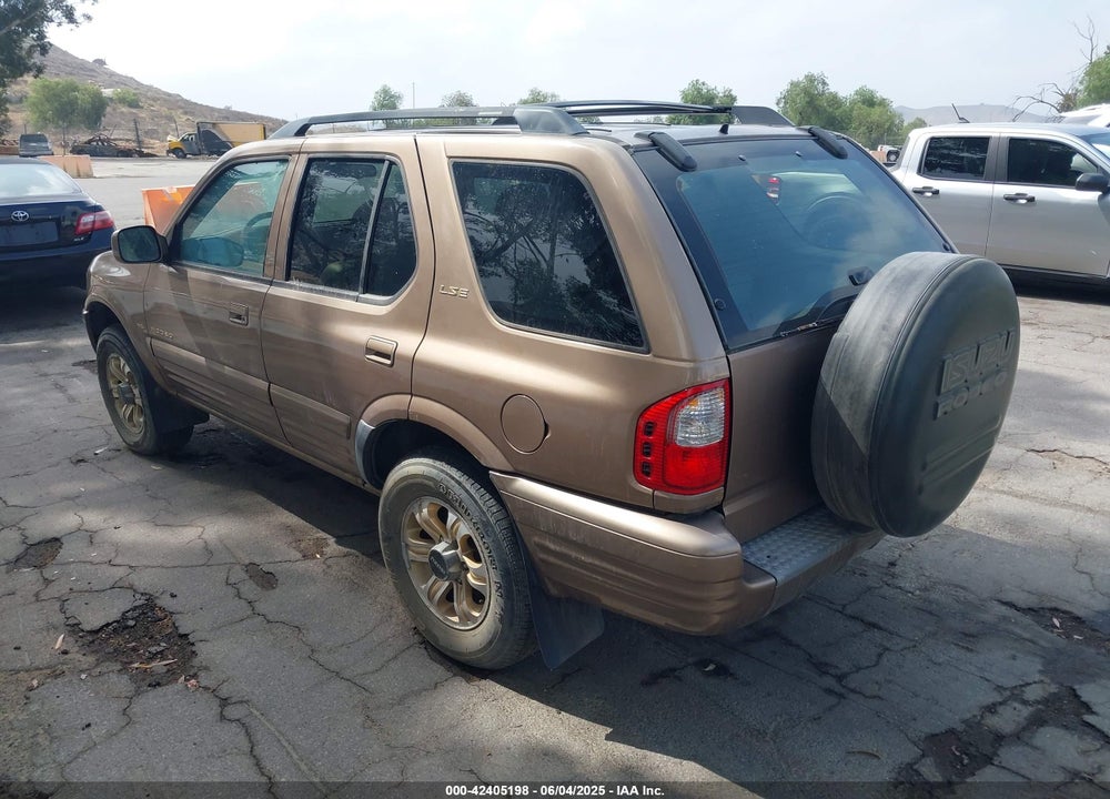 2000 ISUZU RODEO LS/LSE/S VIN: 4S2DM58W3Y4328503