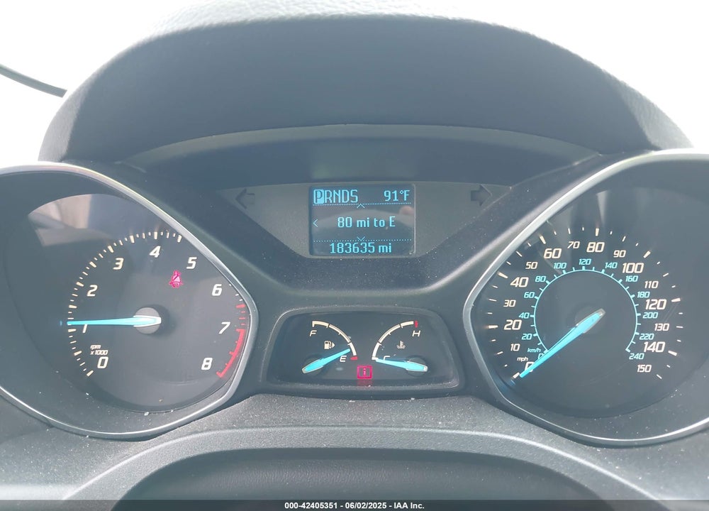 2013 FORD ESCAPE VIN: 1FMCU0F75DUB32235