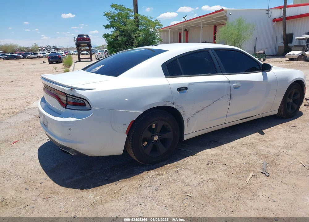 2015 DODGE CHARGER SE VIN: 2C3CDXBG6FH795570