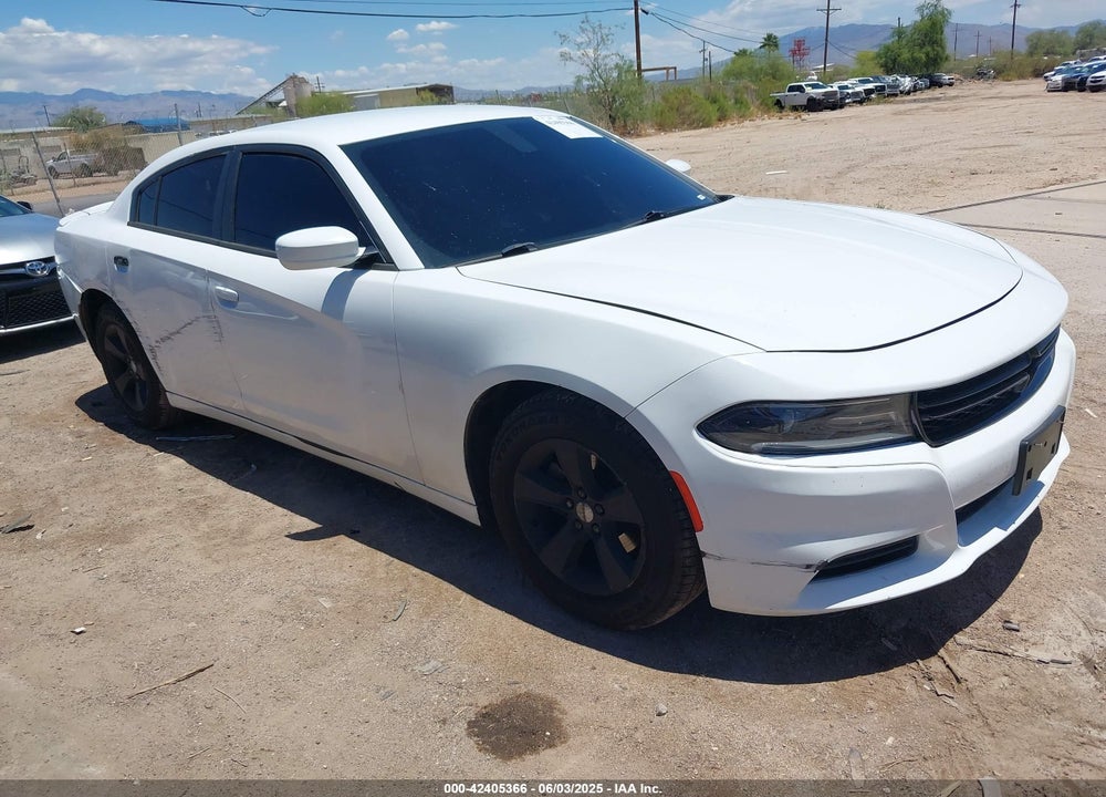 2015 DODGE CHARGER SE VIN: 2C3CDXBG6FH795570
