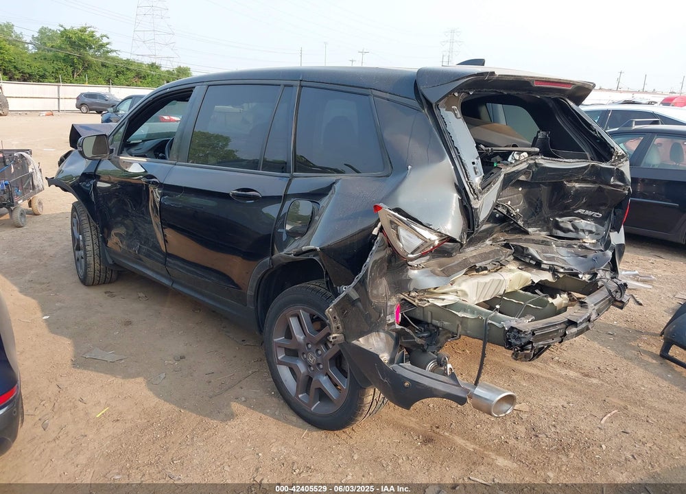 2022 HONDA PASSPORT VIN: 5FNYF8H57NB003633