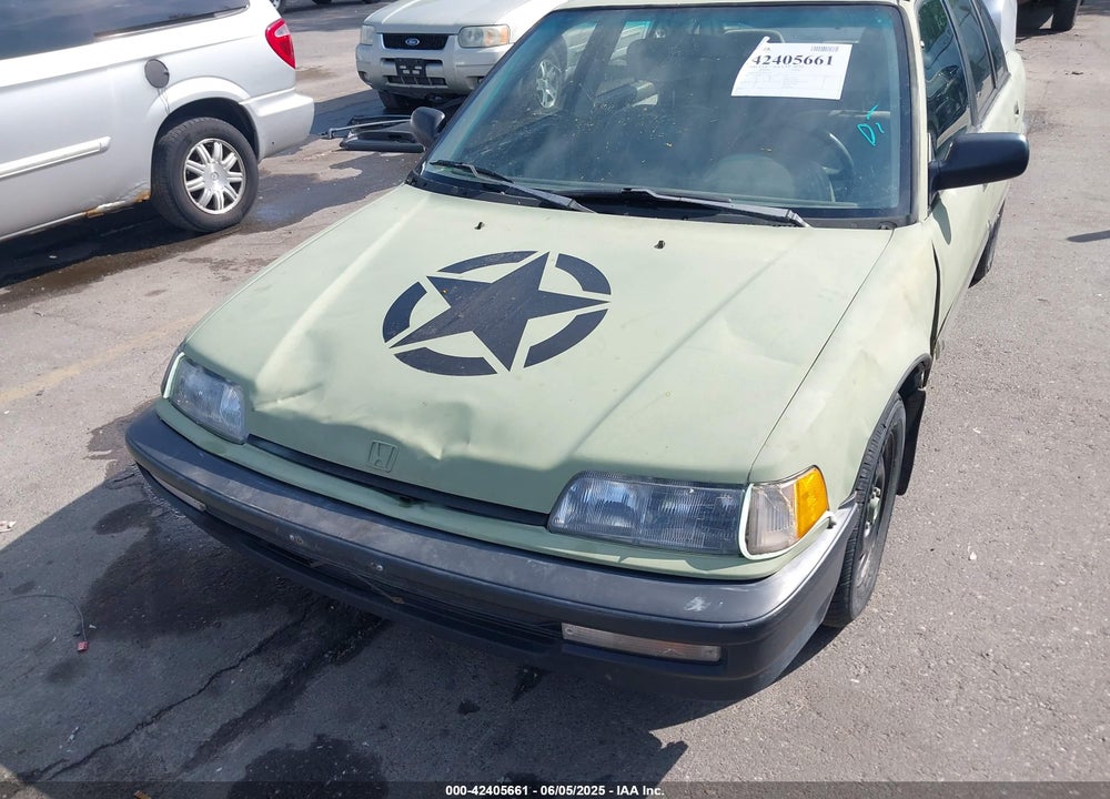 1991 HONDA CIVIC DX VIN: JHMED3545MS029574