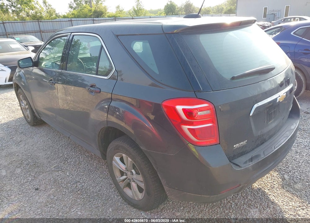 2016 CHEVROLET EQUINOX VIN: 2GNALBEK1G6256206