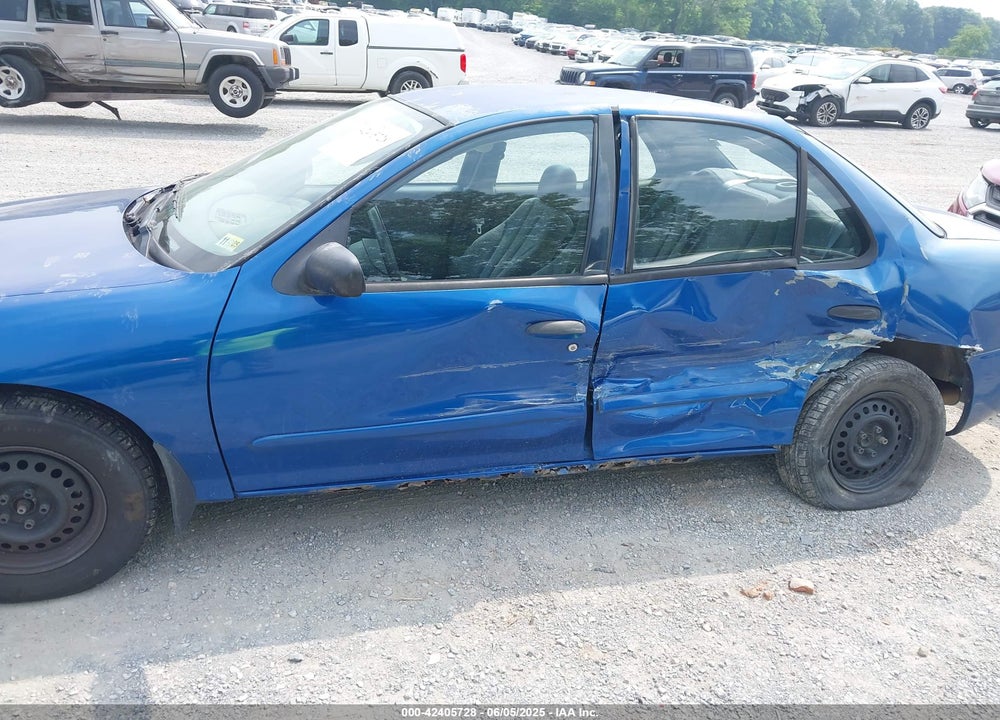 2003 CHEVROLET CAVALIER VIN: 1G1JC52F537312474