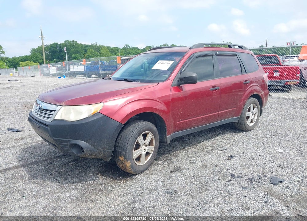 2012 SUBARU FORESTER VIN: JF2SHABC4CH410984