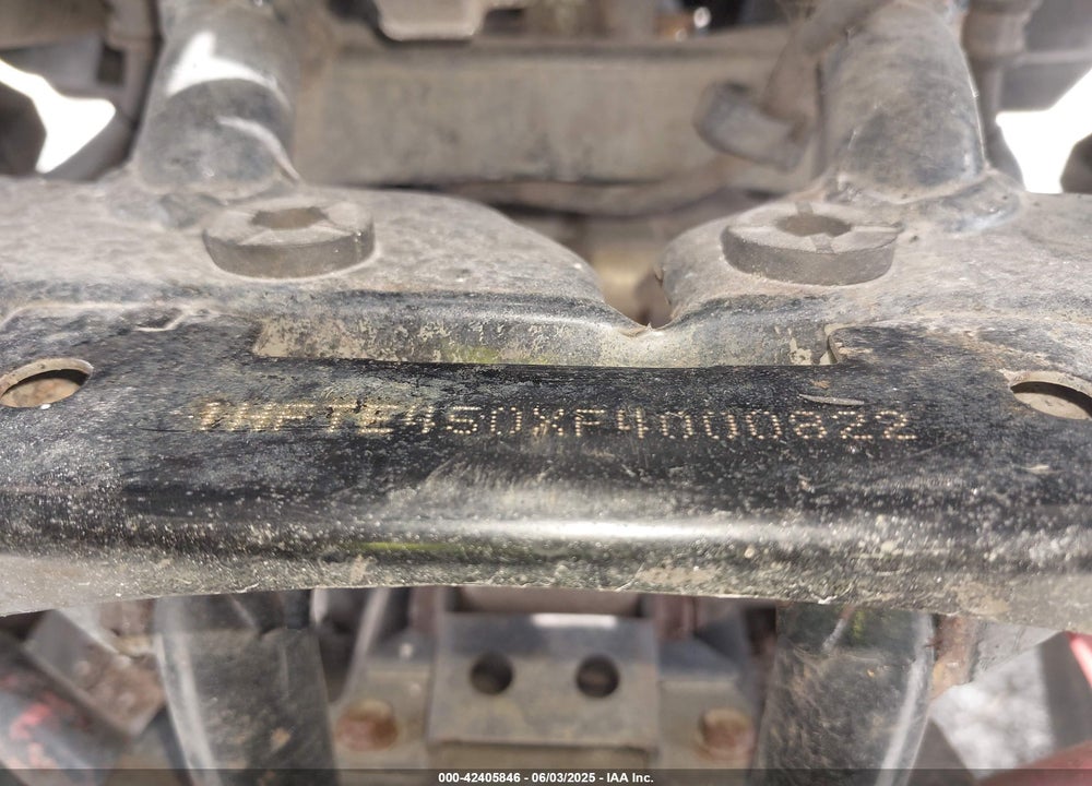2015 HONDA TRX500 FM VIN: 1HFTE450XF4000822