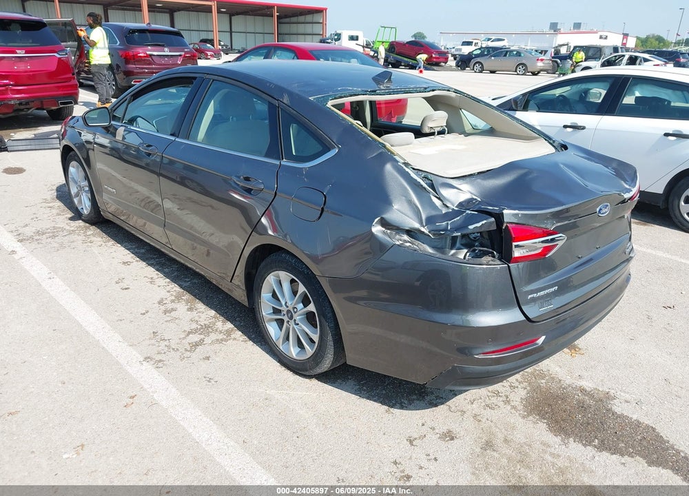 2019 FORD FUSION HYBRID VIN: 3FA6P0LU5KR220358