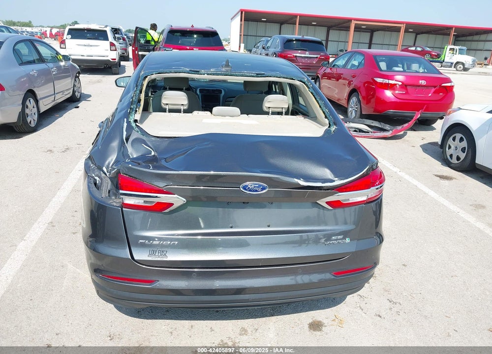 2019 FORD FUSION HYBRID VIN: 3FA6P0LU5KR220358