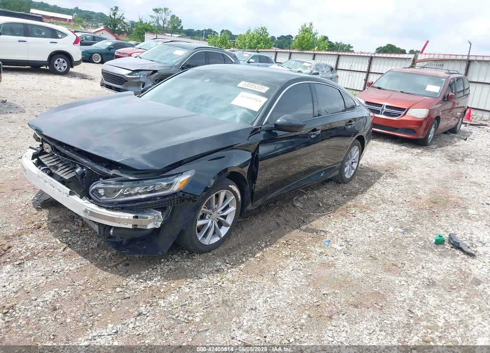 2022 HONDA ACCORD LX VIN: 1HGCV1F1XNA023194